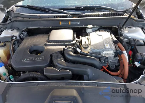 2017 Lincoln Mkz Hybrid Reserve из США, поврежденный, VIN 3LN6L5MUXHR636038